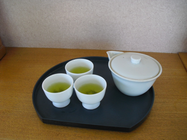 おいしいお茶の完成